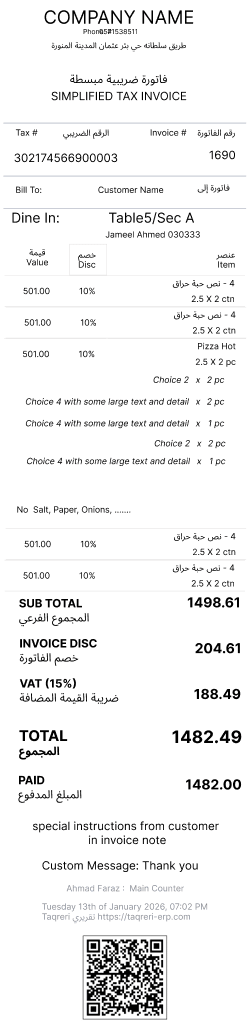 invoice