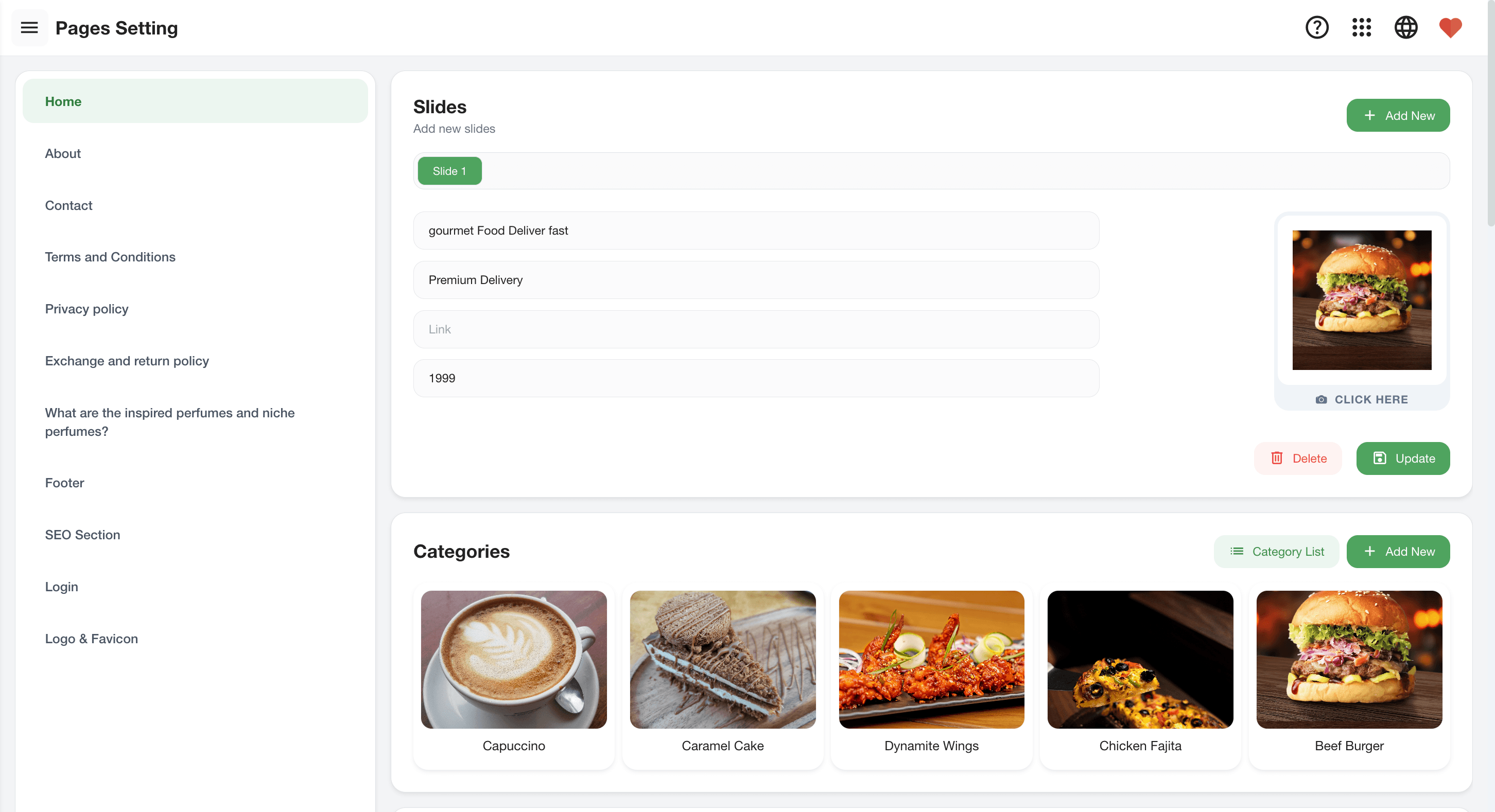 Ecommerce Dashboard
